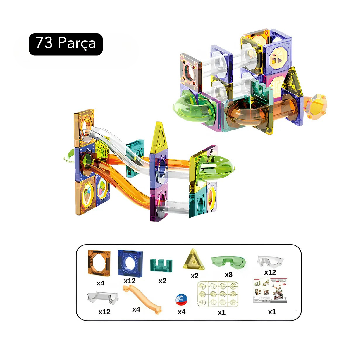 Manyetik Parçalı İnşa Seti