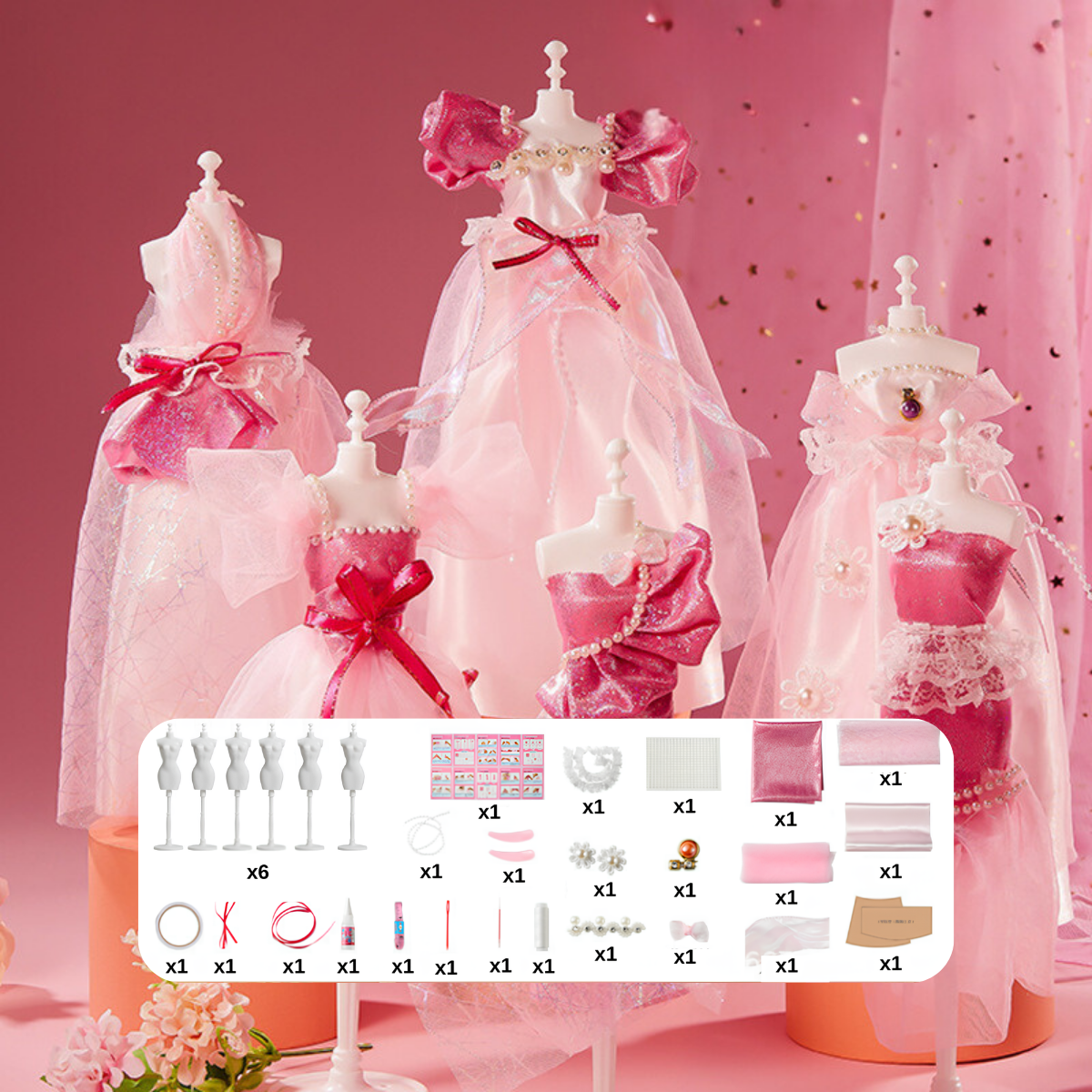 Sihirli Prenses Moda Tasarım Seti