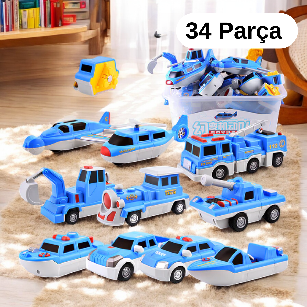 Manyetik Parçalı Oyuncak Deniz Seti