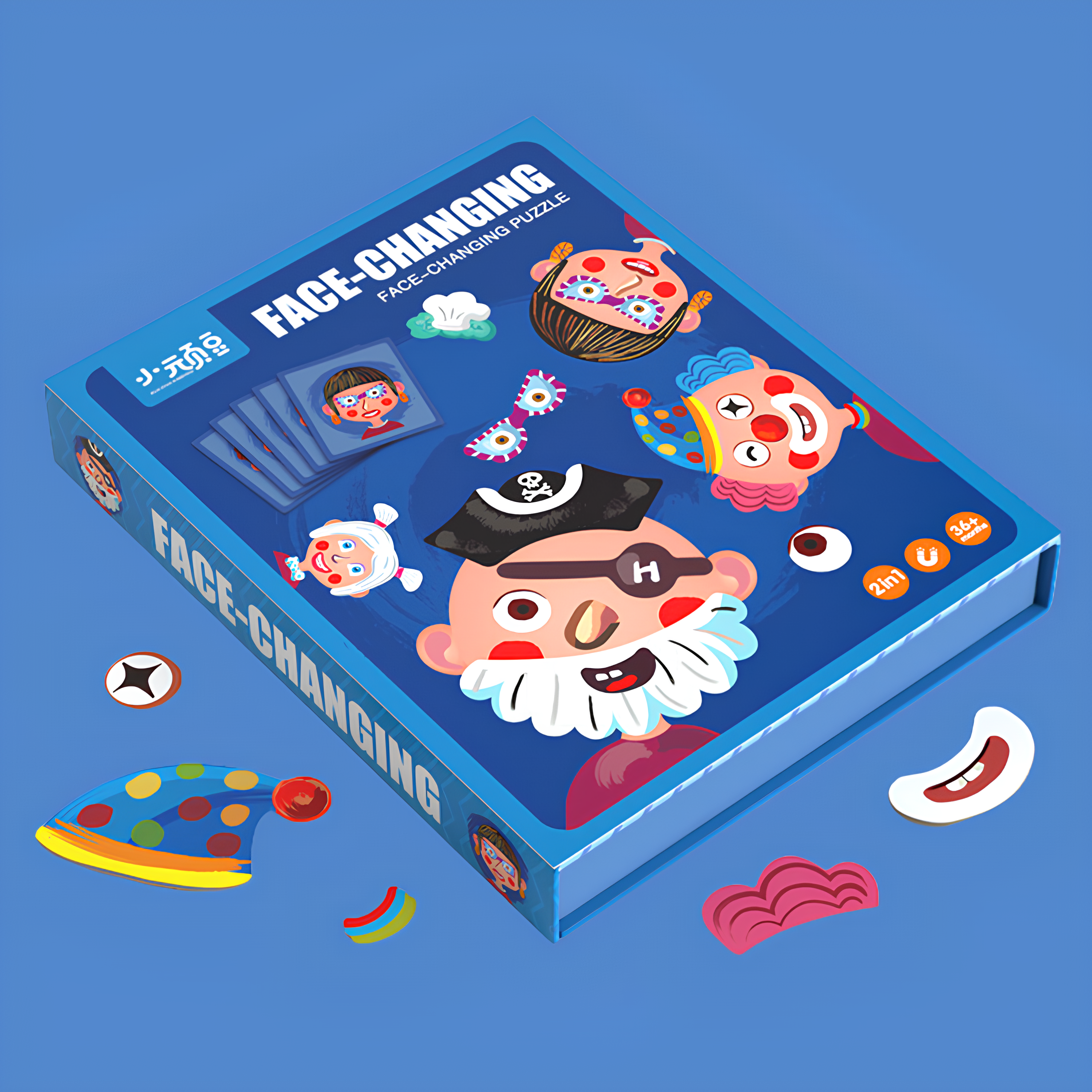 Mıknatıslı Yüz Yapbozu