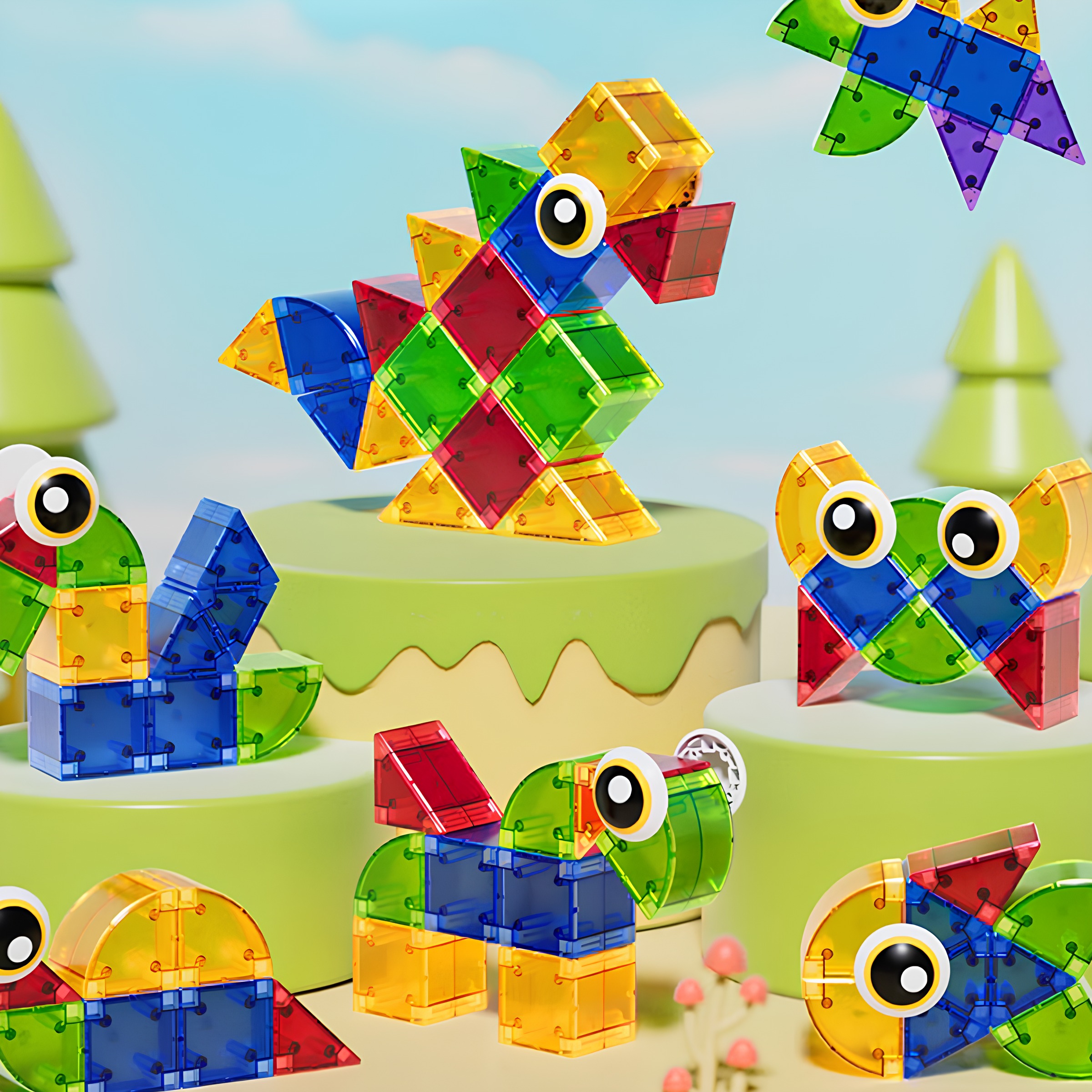 Manyetik Yapı Taşı Blokları