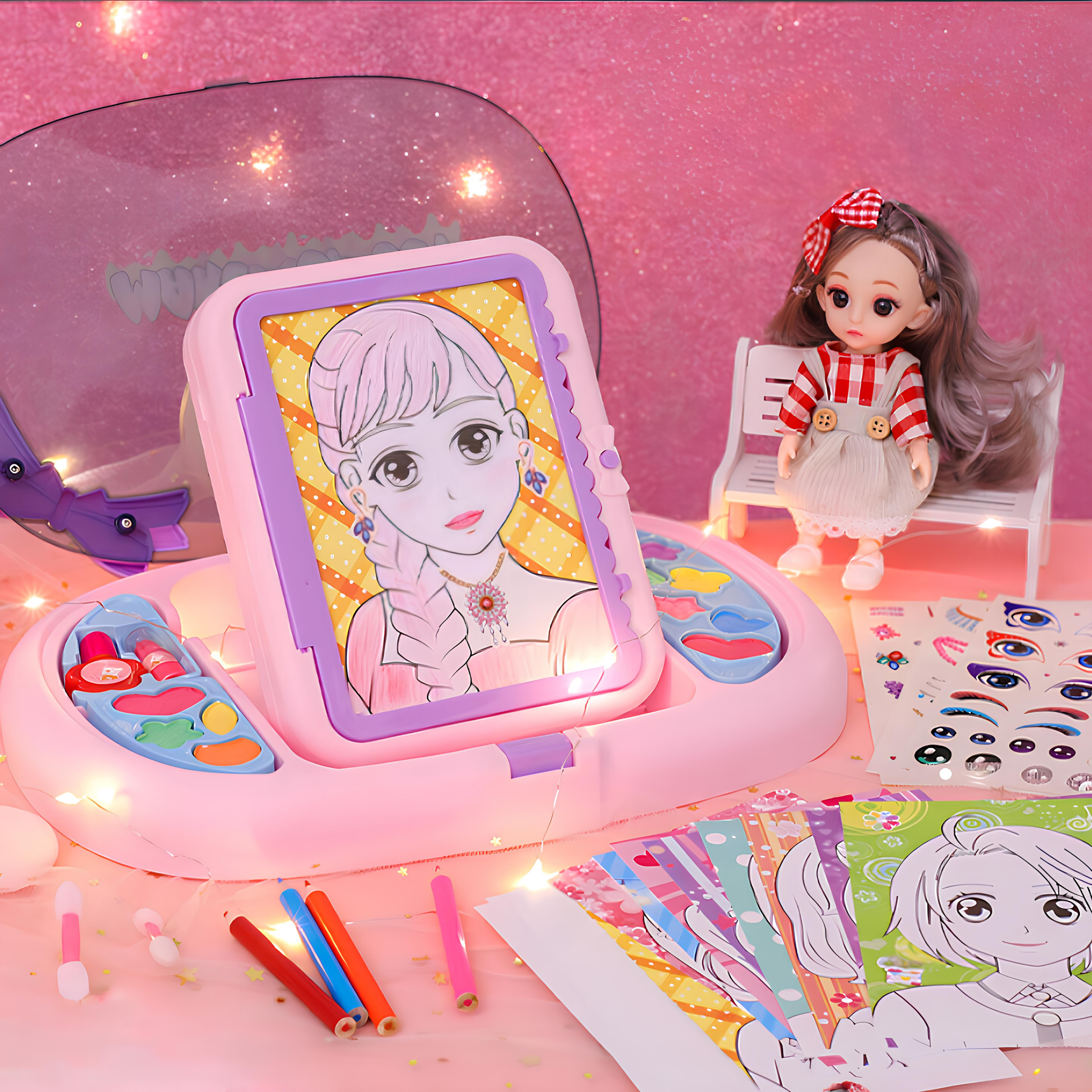 Sihirli Prenses Boyama Seti