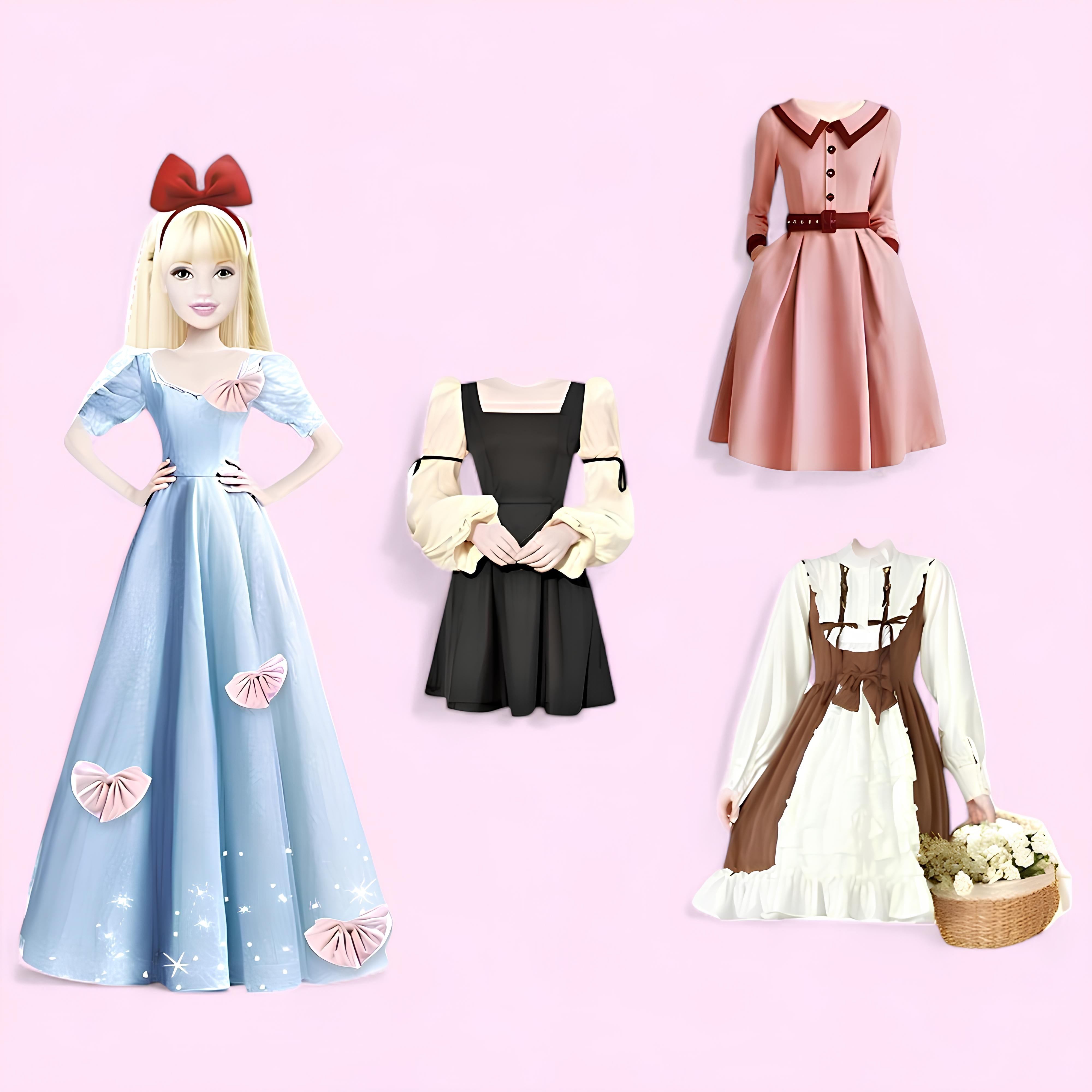 Manyetik Mıknatıslı Bebek Giydirme Oyunu