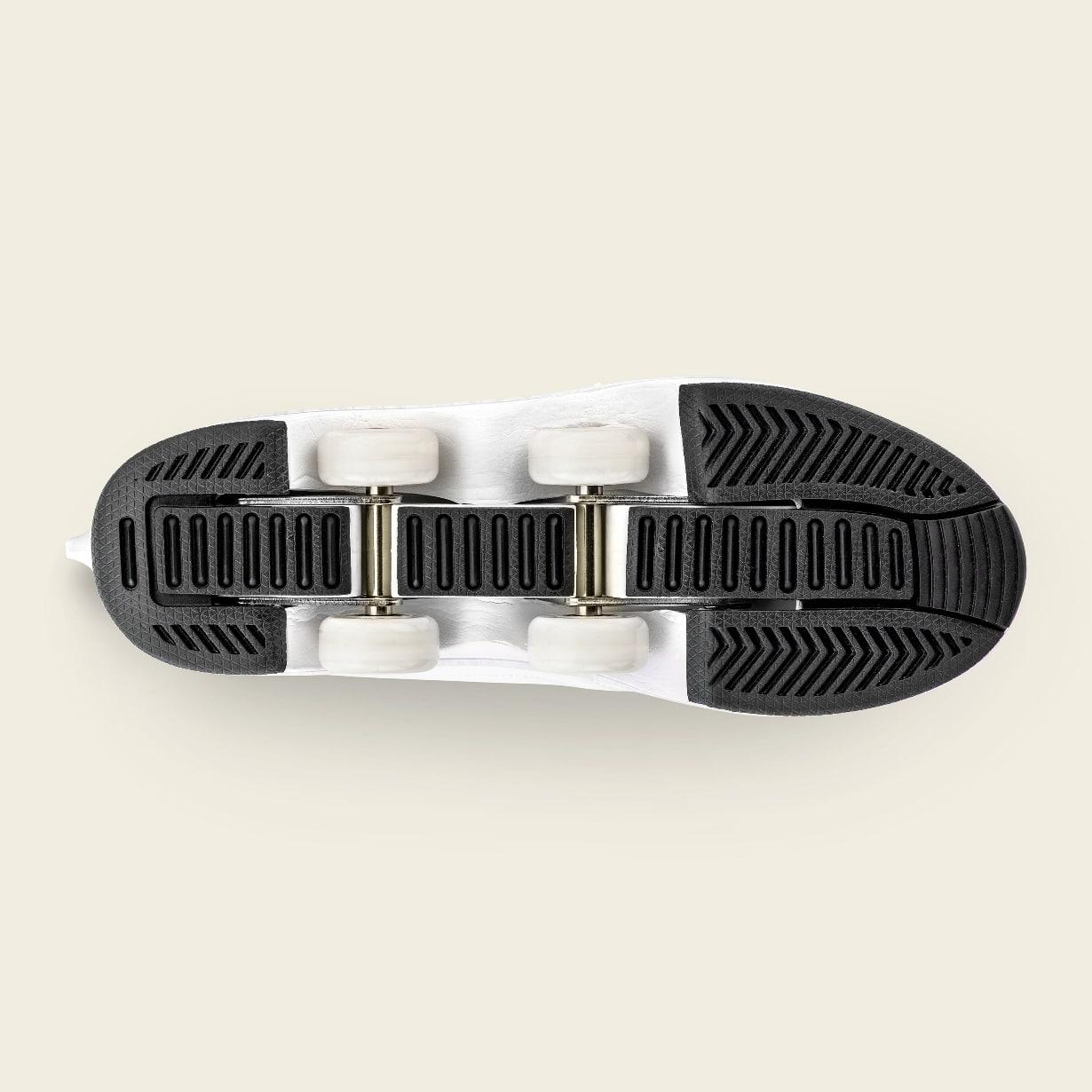 Beyaz Işıklı Tekerlekli Paten Ayakkabı