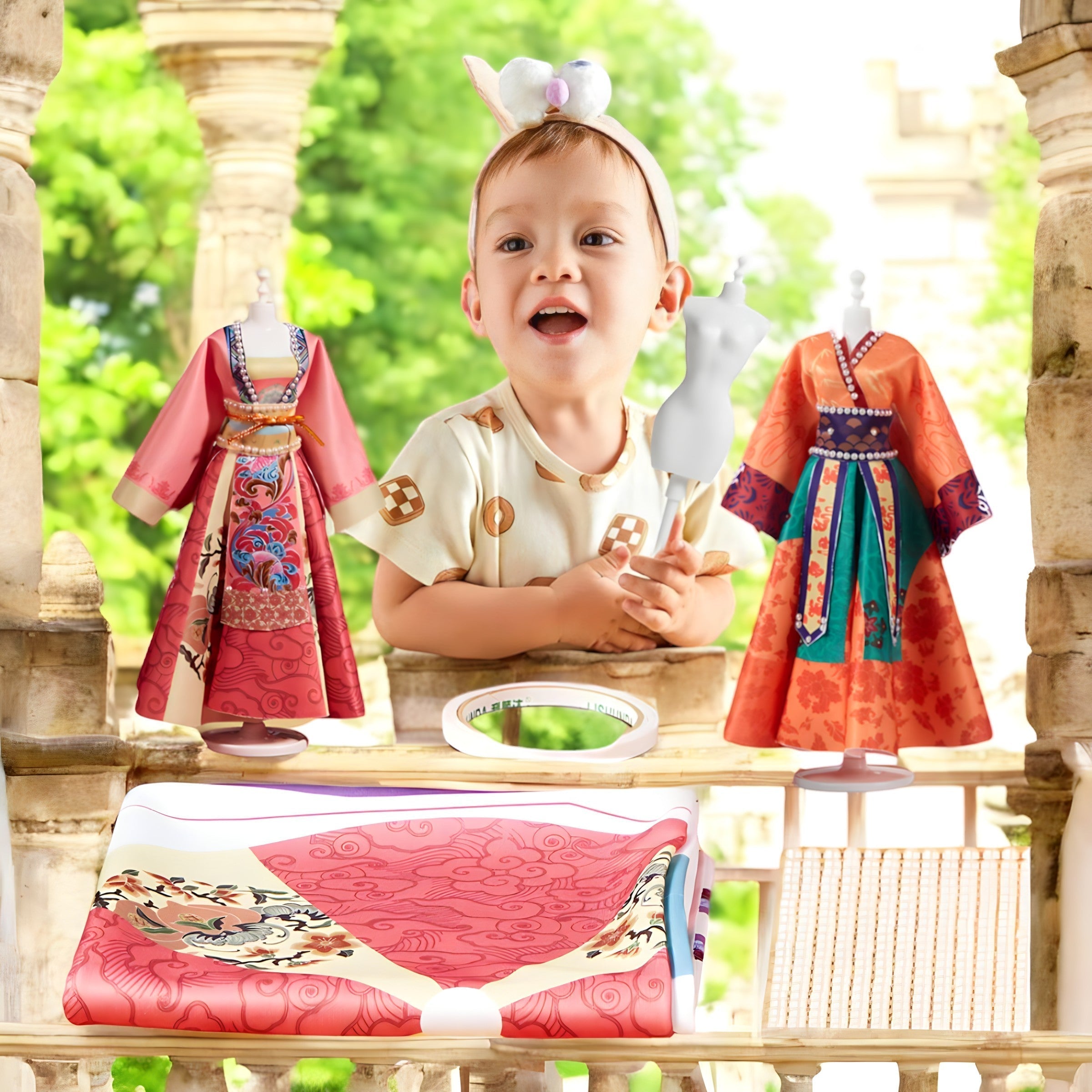 Kimono Moda Tasarım Seti