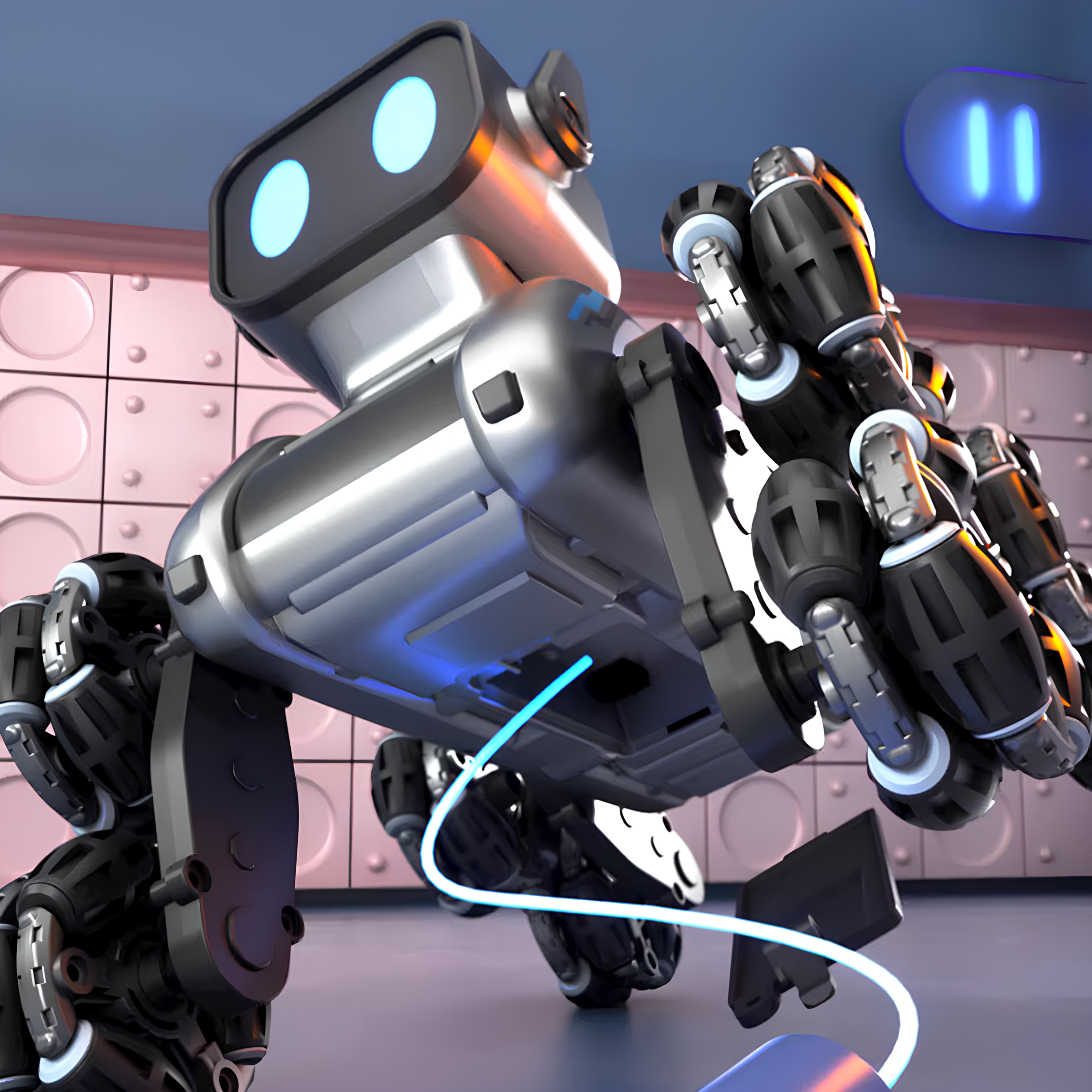 Uzaktan Kumandalı Eğlenceli Robot Köpek