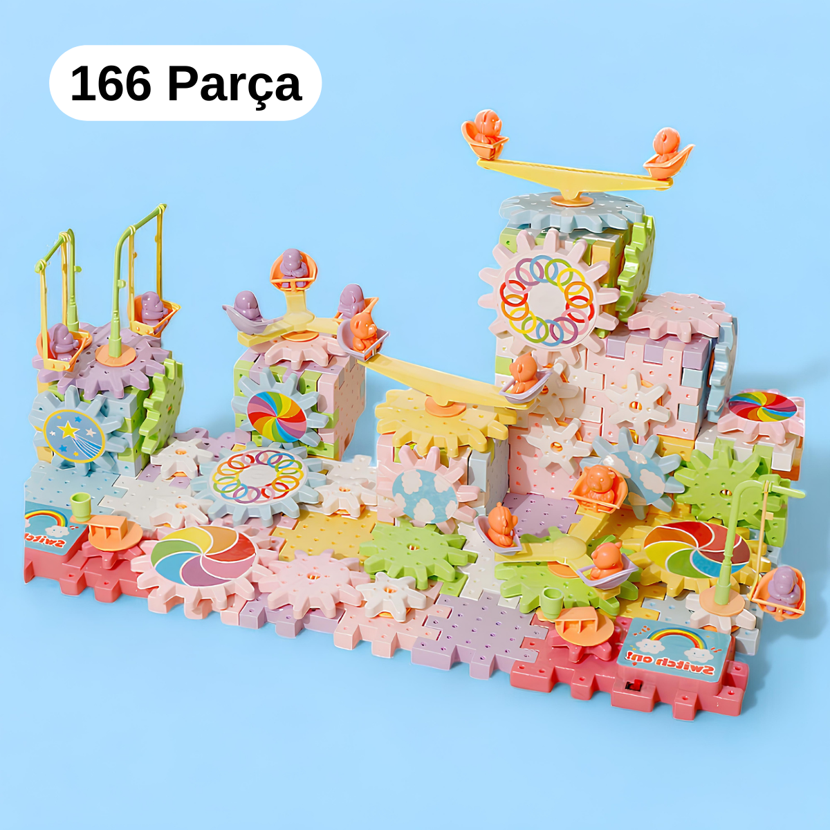 Renkli Çoklu Yapı Blokları Seti