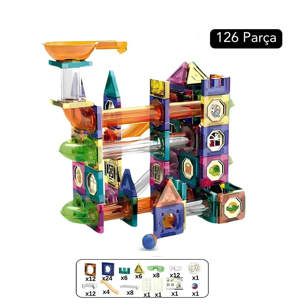 Manyetik Parçalı İnşa Seti