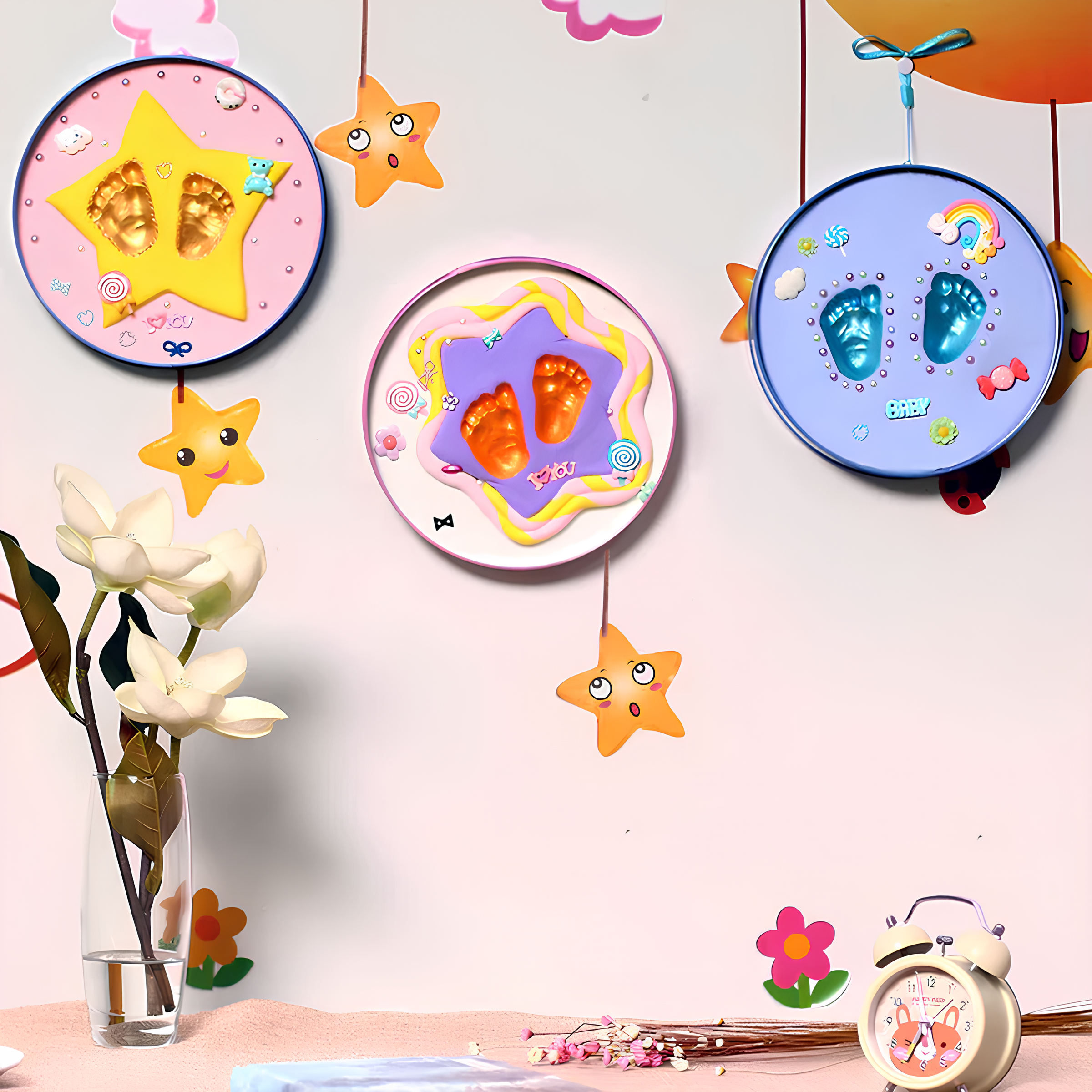 Bebek Ayak Ve El İzi Çıkarma Seti