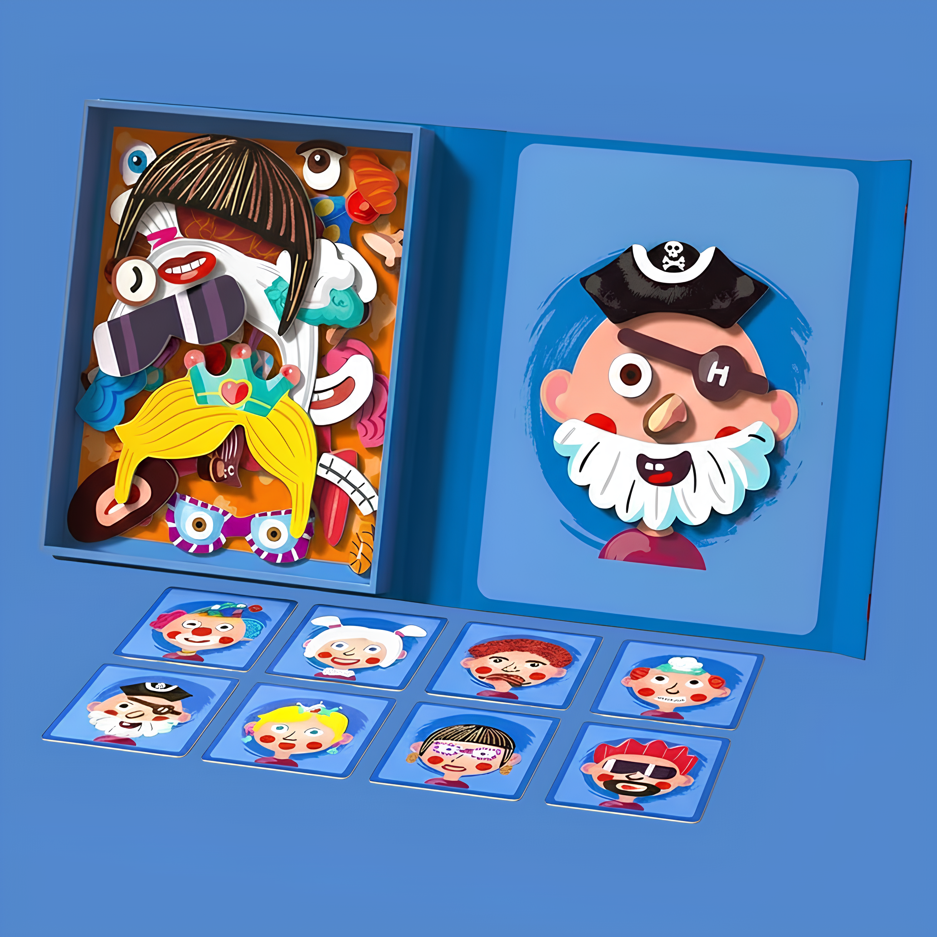 Mıknatıslı Yüz Yapbozu