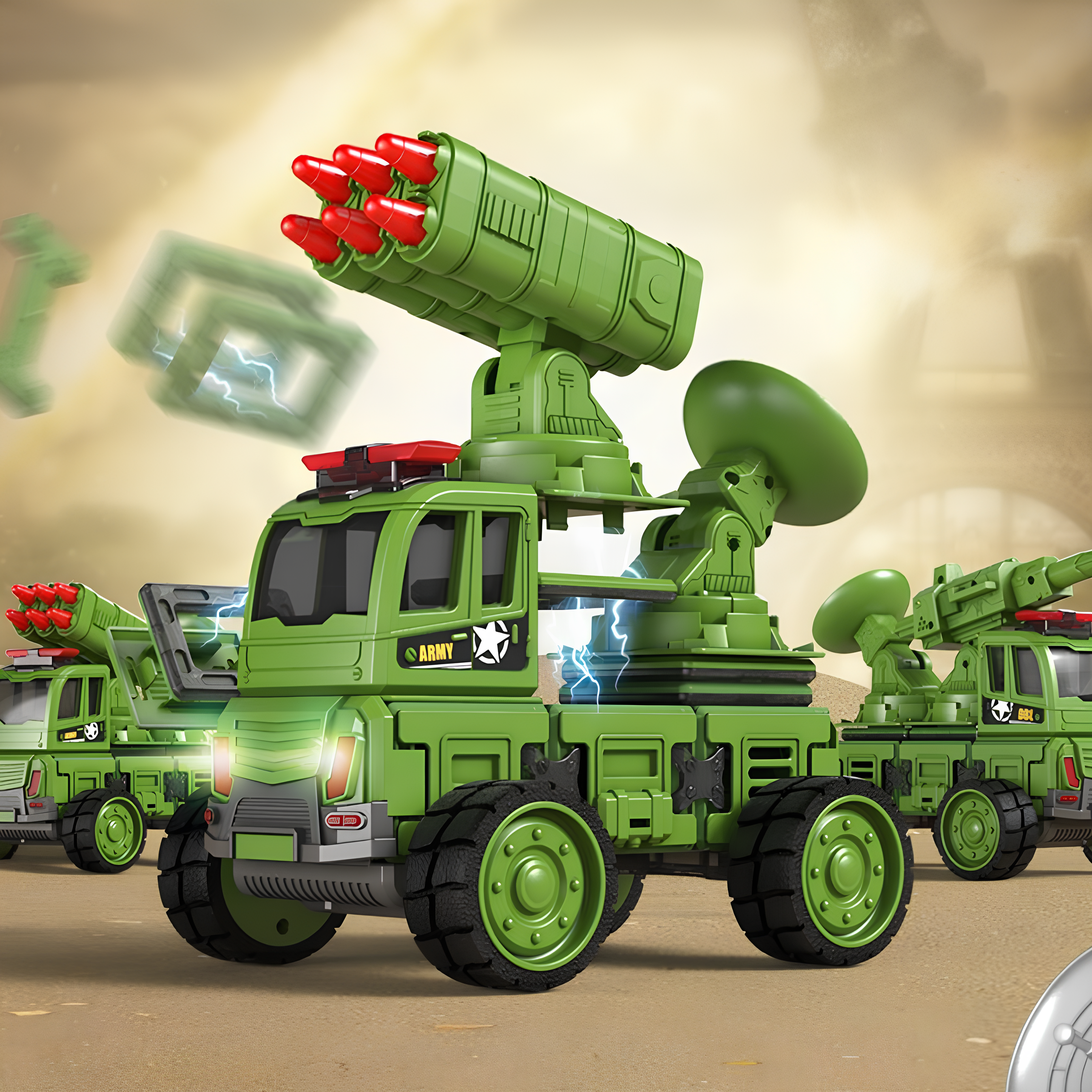 Manyetik Parçalı Traktör