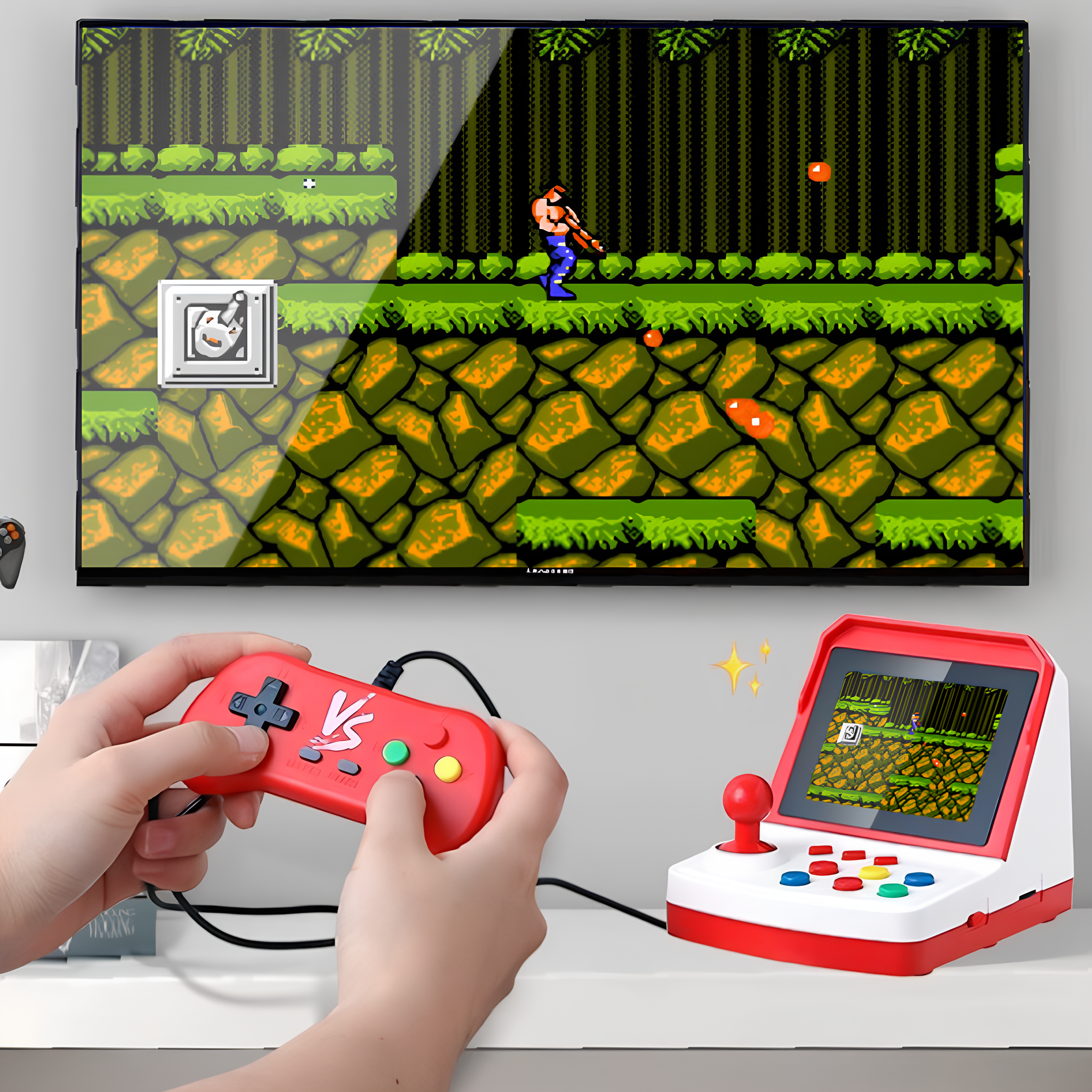 Mini Retro Oyun Konsolu