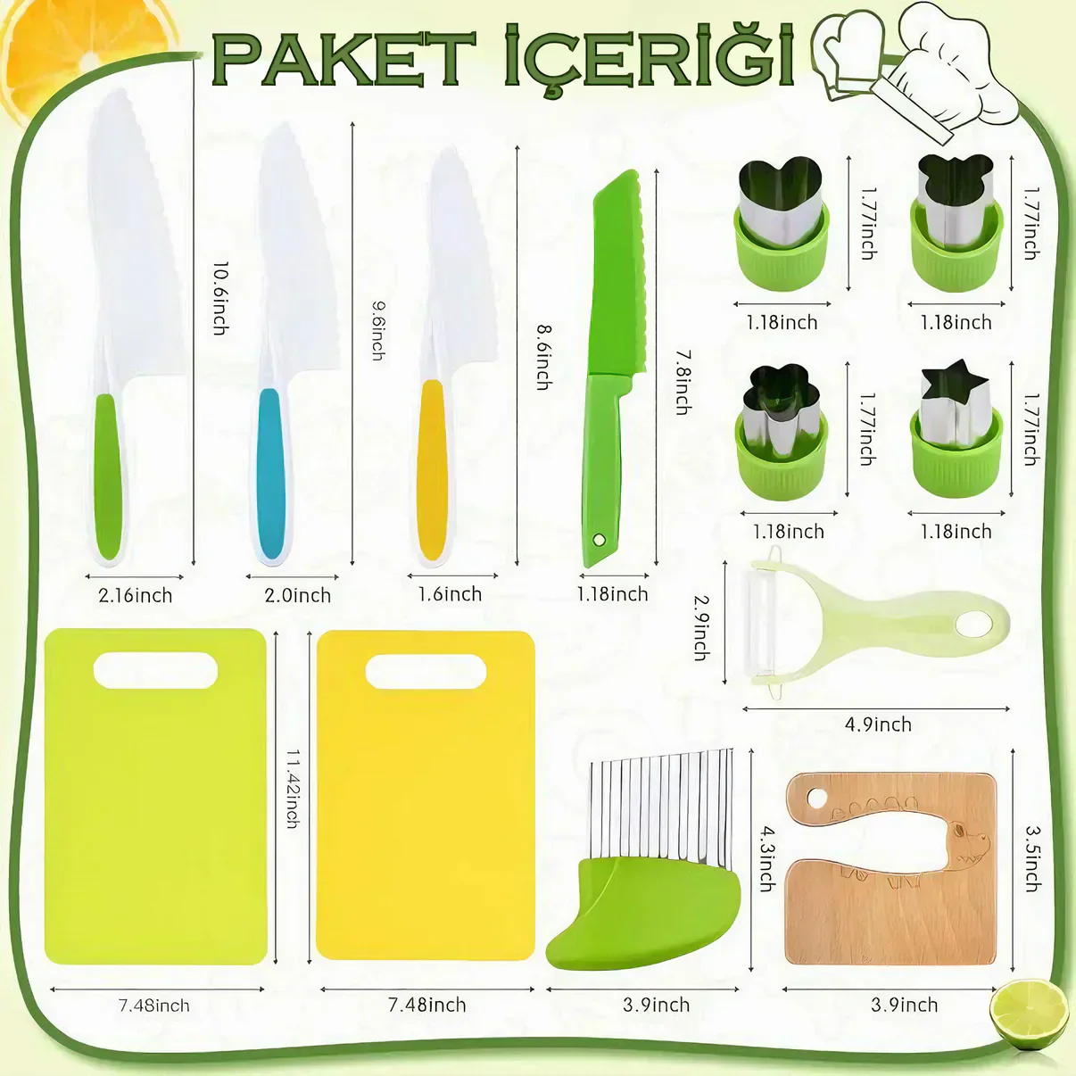 Eğitici Çocuk Mutfak Seti