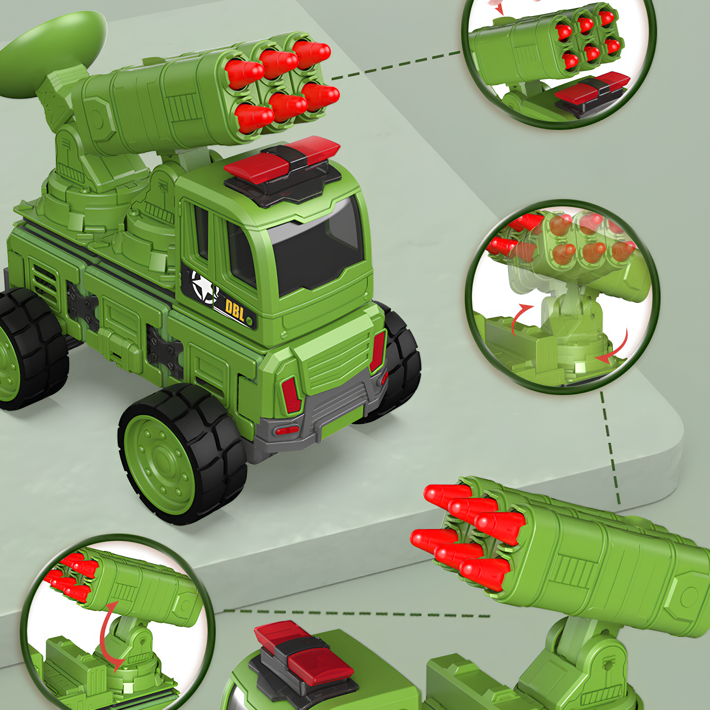 Manyetik Parçalı Traktör