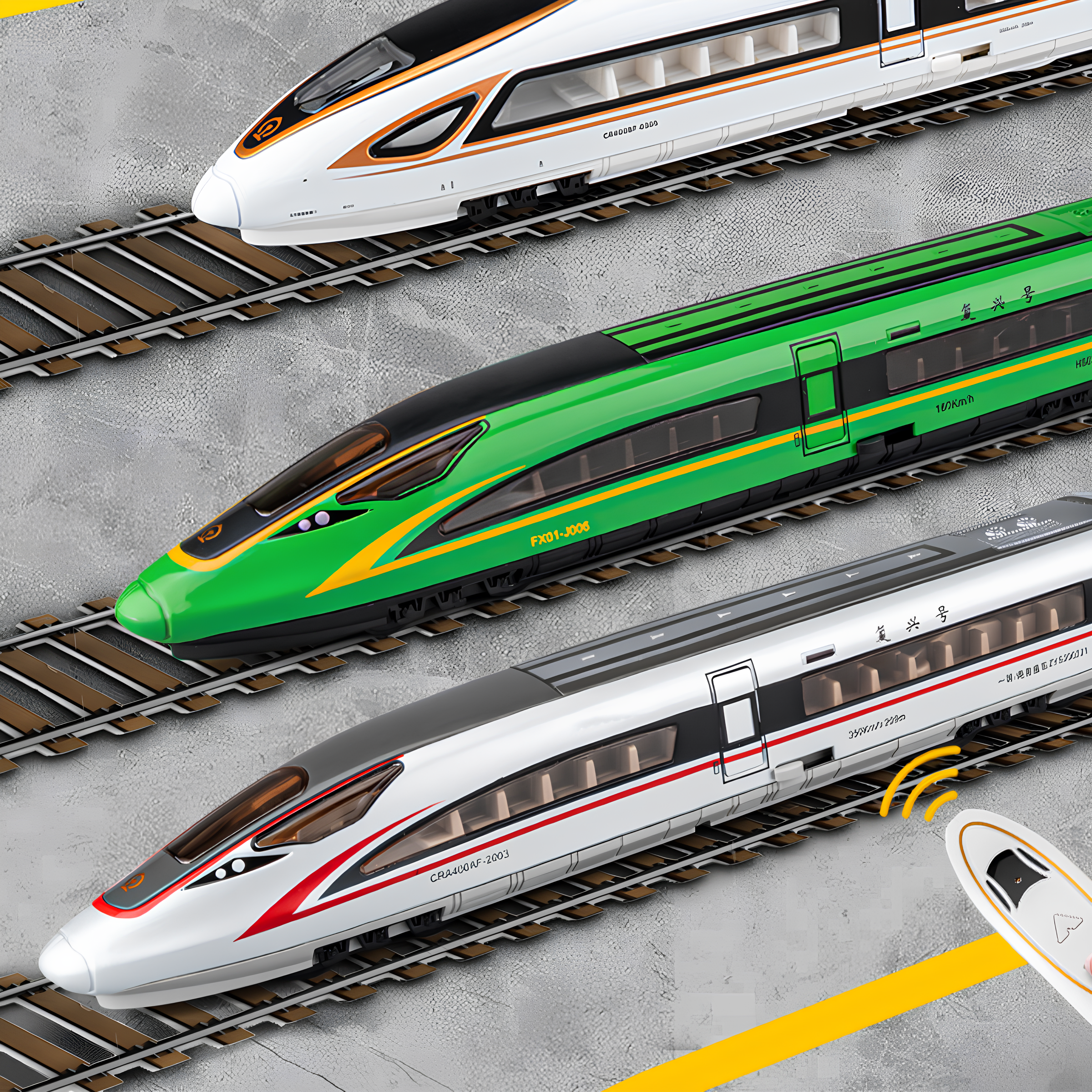 Uzaktan Kumandalı Hızlı Tren