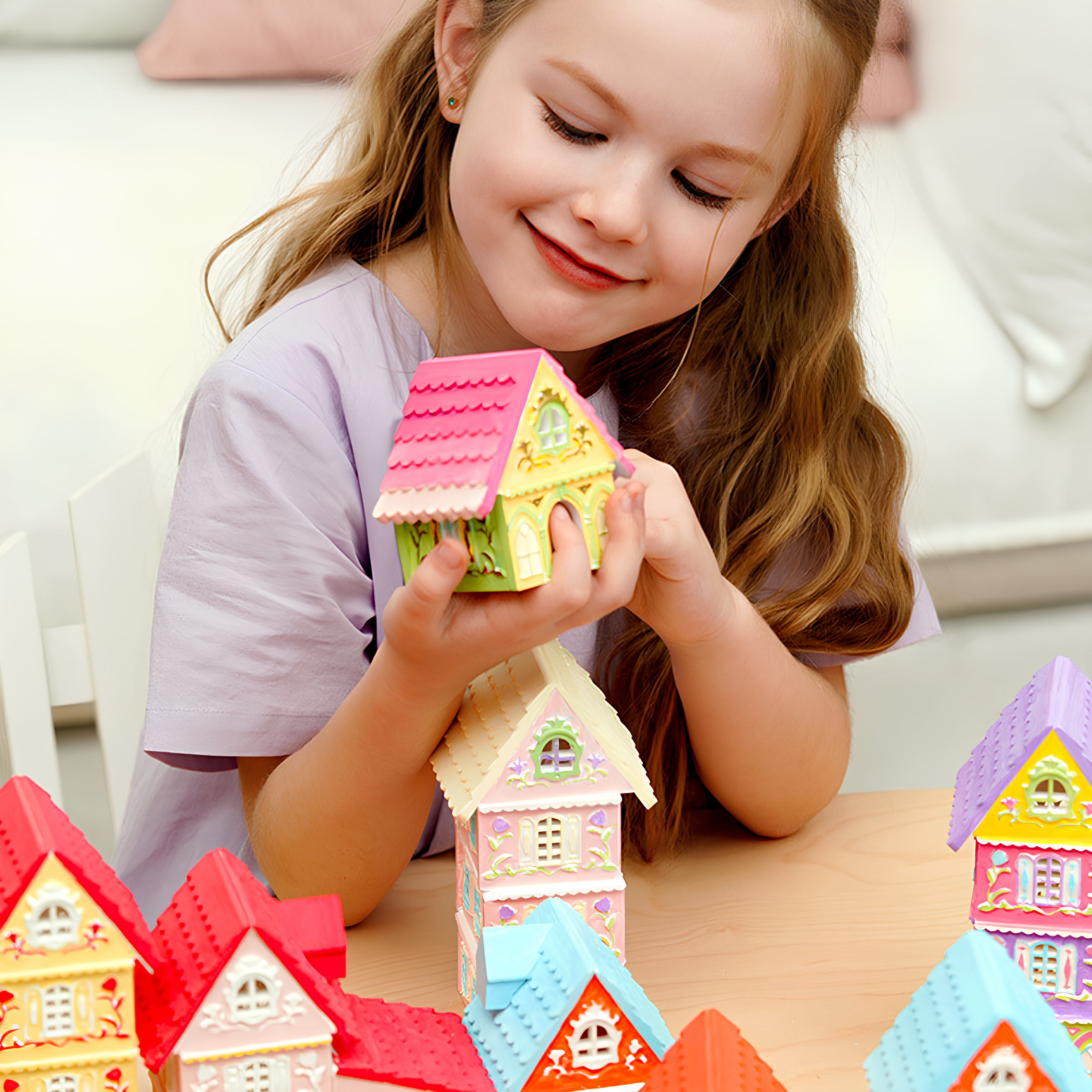 Karlar Ülkesi Kasabası Yapım Seti