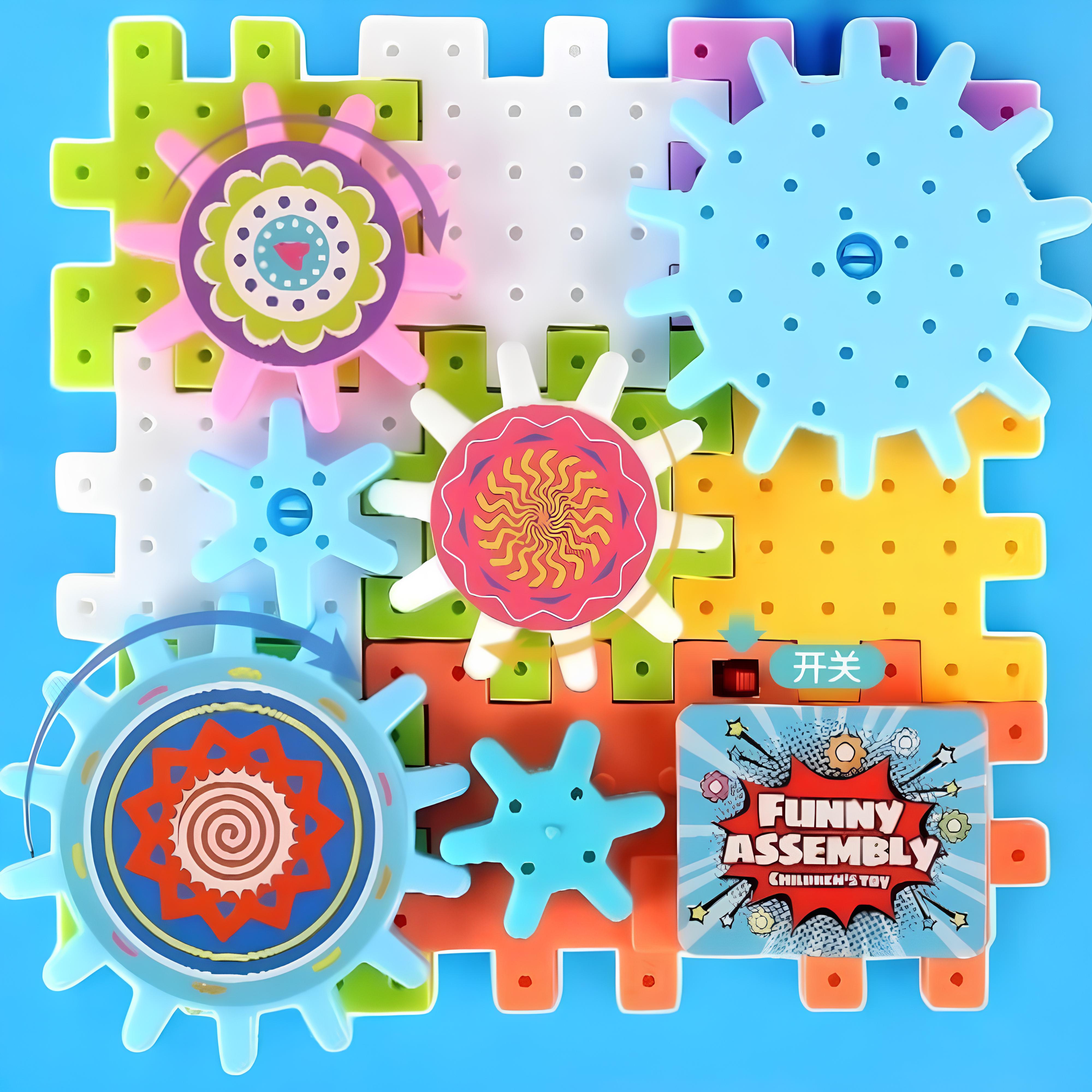 Renkli Çoklu Yapı Blokları Seti