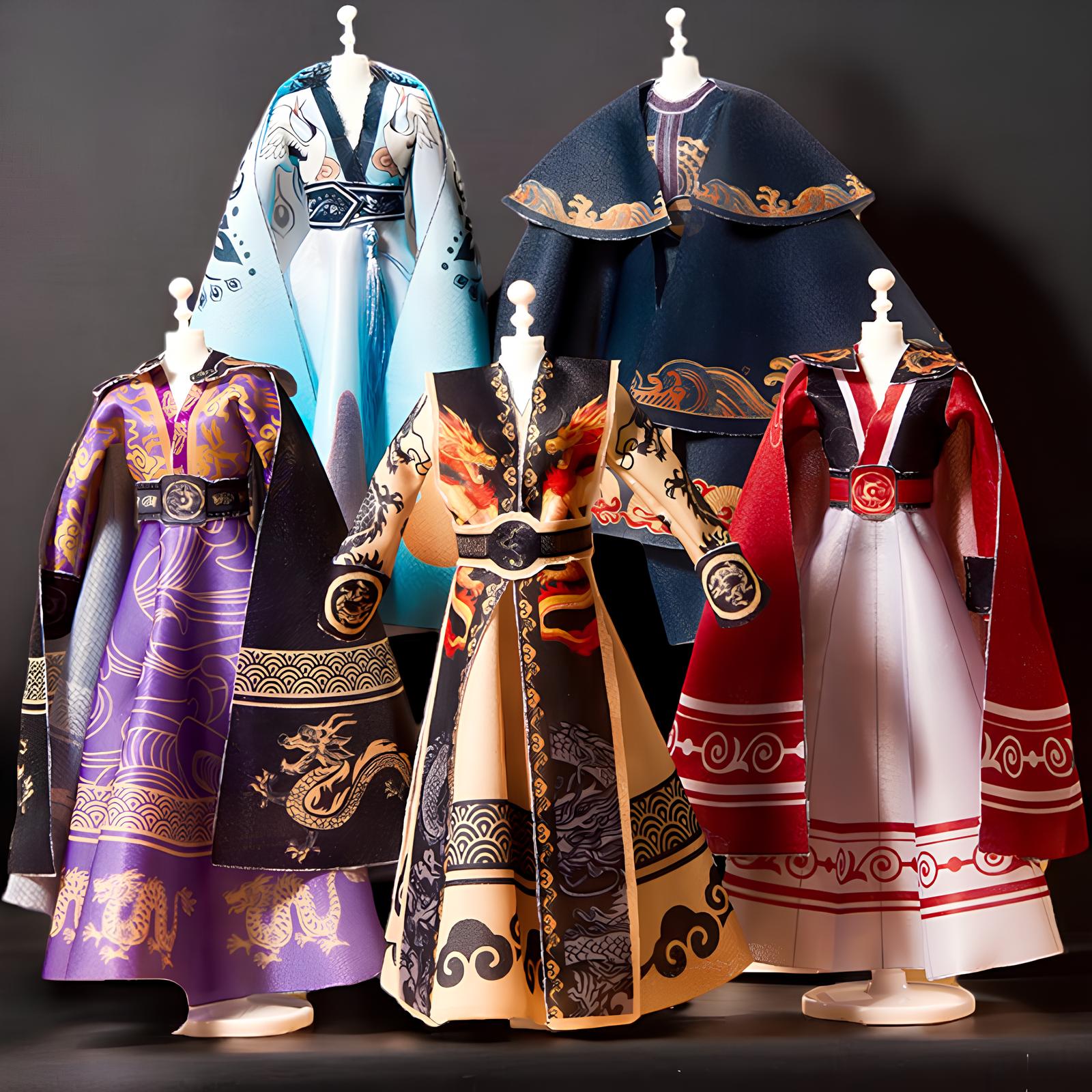 Samurai Moda Ve Tasarım Seti