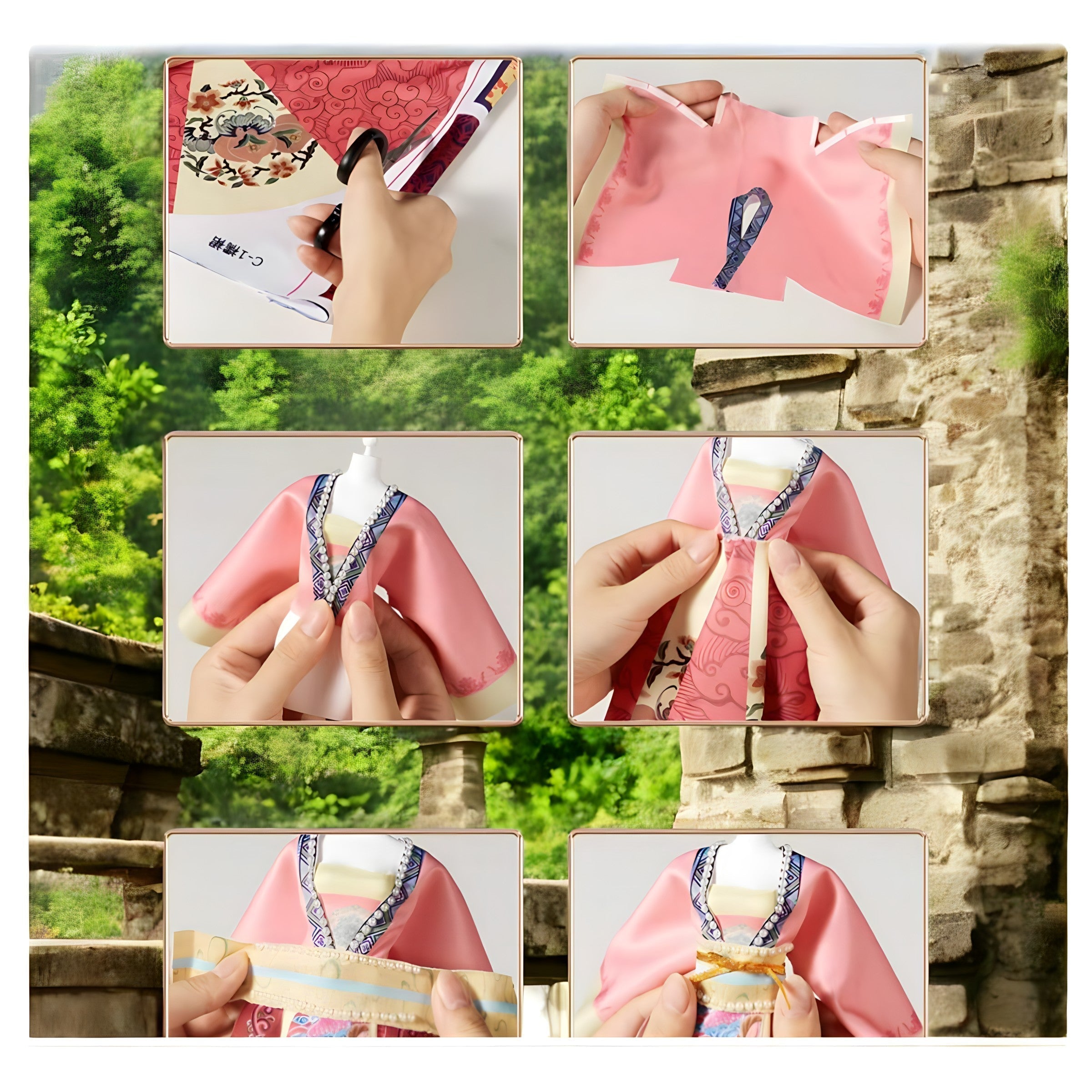 Kimono Moda Tasarım Seti