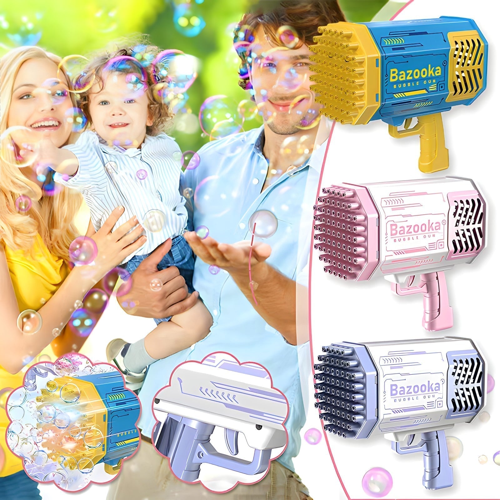 69 Delikli Çocuk Baloncuk Oyuncağı