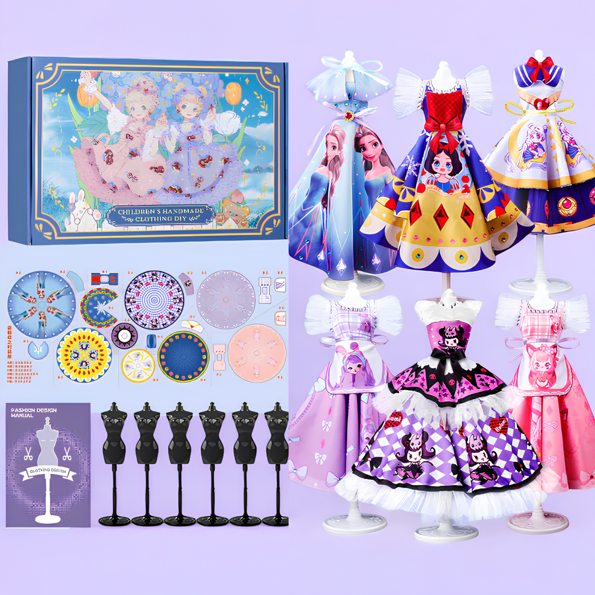 Prenses Dünyası Moda Ve Tasarım Seti